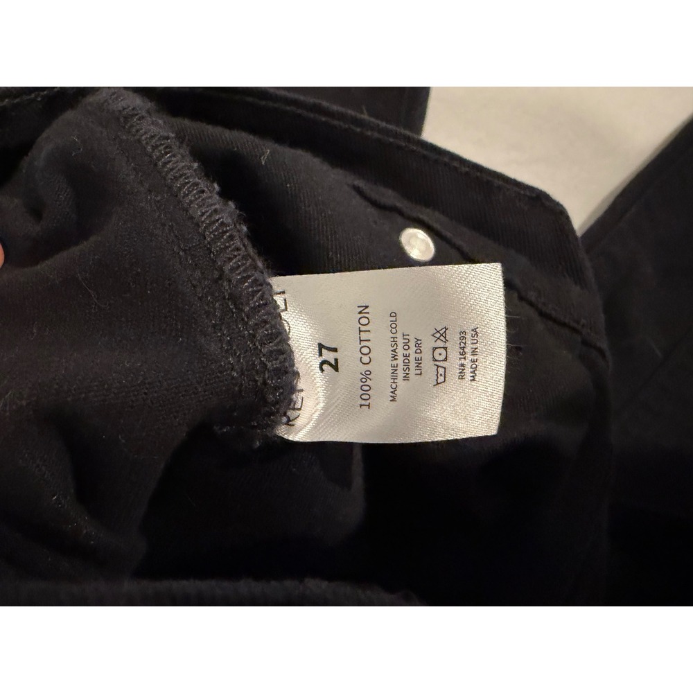Renggli Black Double Knee Carpenter Pants Women 27 Workwear Straight Leg USA - Picture 8 of 9